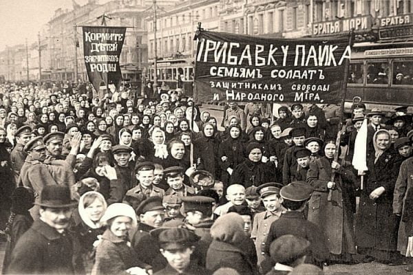 Manifestación del Día Internacional de la Mujer.