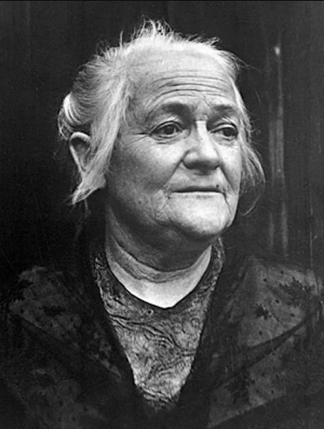 Retrato de Clara Zetkin